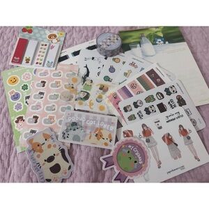 Cute Assorted Sticker journal set